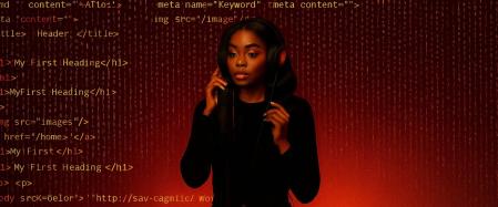 Xania Monet, artista creada por IA que ha firmado un contrato de tres millones de dólares.