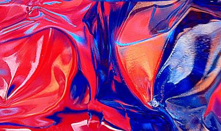 Calas inspiradas en el estilo artístico del rayonismo.