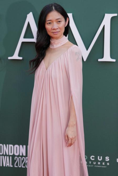 Chloe Zhao en el Festival de Cine de Londres BFI, el pasado 11 de octubre.