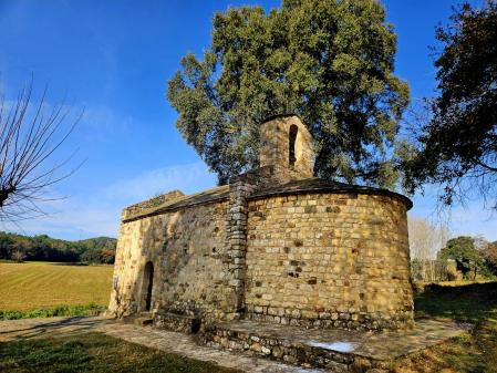 La iglesia de Sant Joan de Salelles.