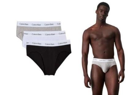 Pack de 3 Calvin Klein Hip Brief (slip)