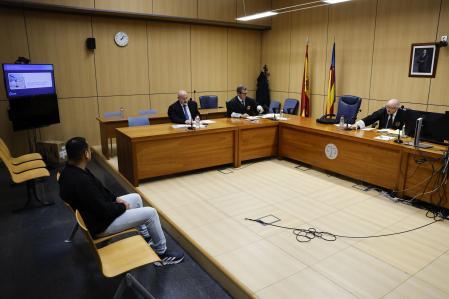 El acusado, ante el tribunal.&nbsp;