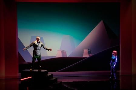 Una de las escenas de 'La jove Aïda' en la estrena en Tarragona&nbsp;&nbsp;