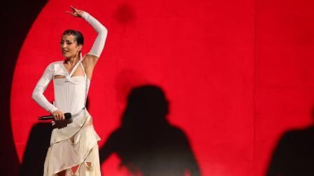 Rosalinda Galán, en la segunda semifinal del Benidorm Fest 2026