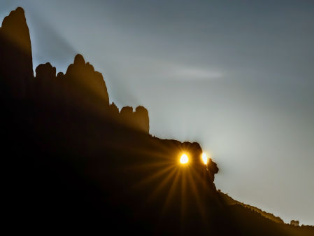 La Flor de Sol de 2026 de Castevell i el Vilar.