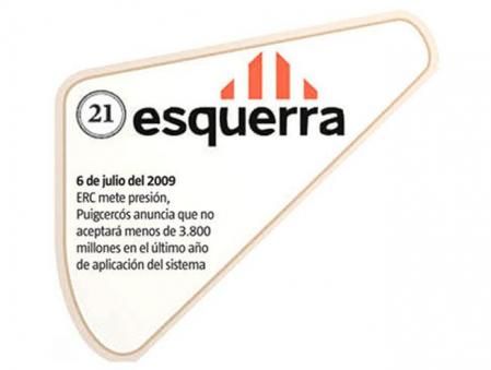 6 de julio de 2009 - ERC mete presión, Puigcercós anuncia que no aceptará menos de 3.800 millones en el último año de aplicación del sistema