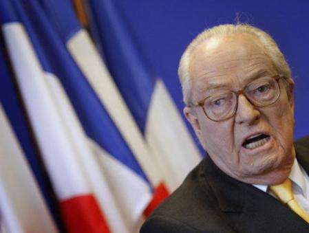El ultraderechista francés, Jean-Marie Le Pen