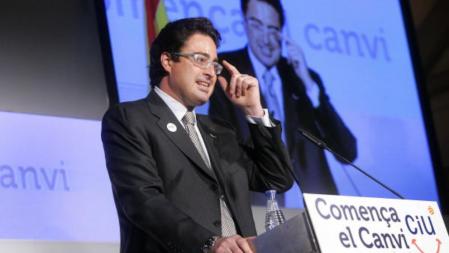 David Madí, director de campanya de CiU al iniciarse la misma