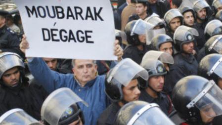 Las protestas en Egipto han reclamado la dimisión de Hosni Mubarak