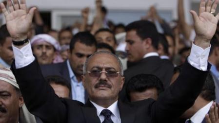 El expresidente de Yemen, Ali Abdullah Saleh.