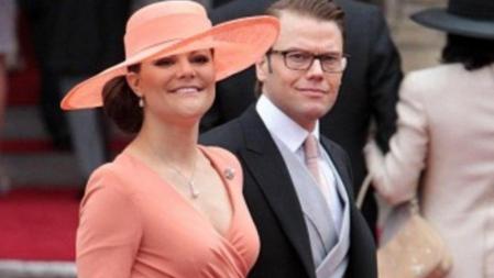 La Princesa de Victoria y el Príncipe Daniel de Suecia