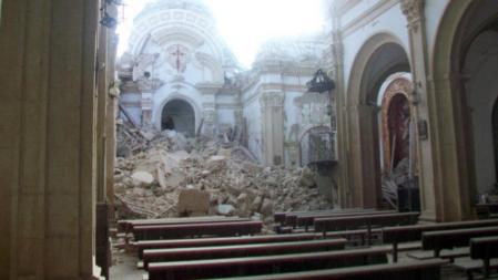 Foto de la iglesia de Santiago, una de las más grandes de la ciudad de Lorca