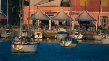 Puerto de la localidad eslovena de Izola