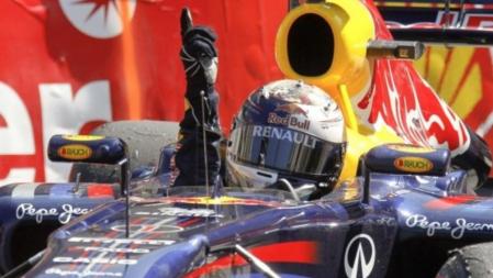 Una carrera más Sebastien Vettel consiguió la victoria, esta vez en Mónaco