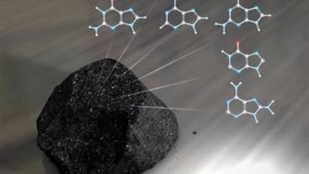 Algunos componentes básicos del ADN descubiertos en meteoritos se podrían haber creado en el espacio