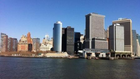 Skyline de Manhattan, fotografía realizada en marzo de 2011