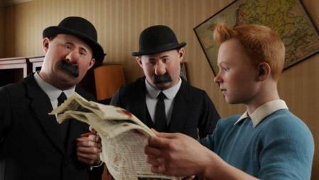 Imagen de la película 'Las aventuras de Tintín: el secreto del unicornio'