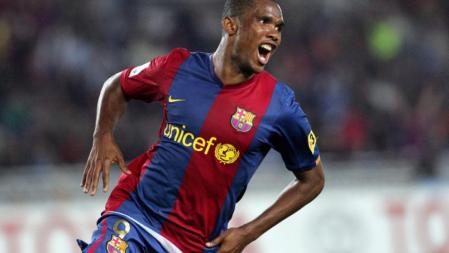 Samuel Eto'o triunfó como culé lo que no pudo hacer de blanco