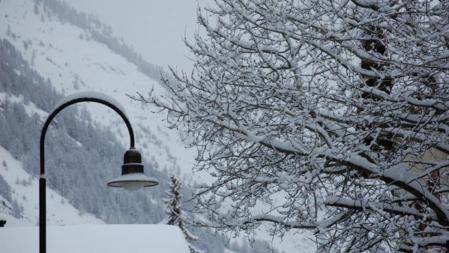 Todo queda cubierto por un manto blanco