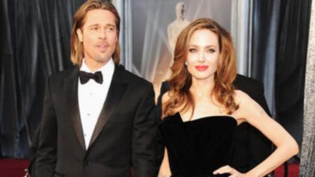 Brad Pitt y Angelina Jolie, en los Oscar