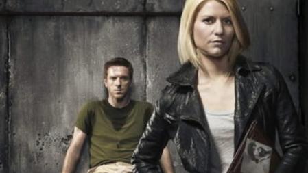 Imagen de los actores Claire Danes y Damian Lewis, protagonistas de la serie 'Homeland'