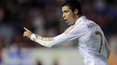 Cristiano Ronaldo apunta al pichichi tras sus goles en Pamplona