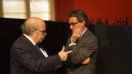 Artur Mas y Andreu Mas-Colell, en una imagen de archivo