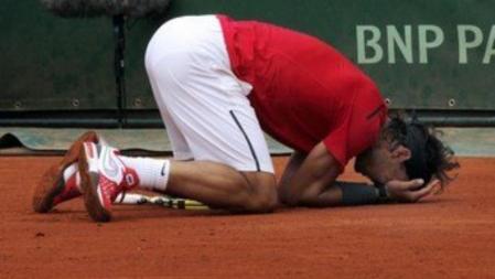 Rafa Nadal, emocionado por su nueva victoria en París
