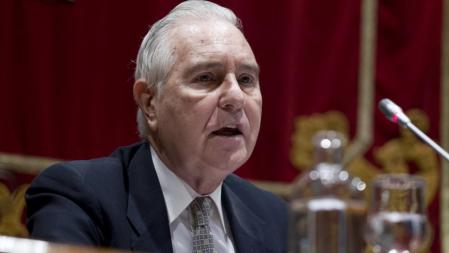 El presidente del Tribunal Supremo y del Consejo General del Poder Judicial, Carlos Dívar