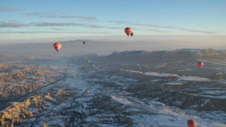 En globus per la Capadòcia (Turquia): preciós i molt molt molt recomanable!