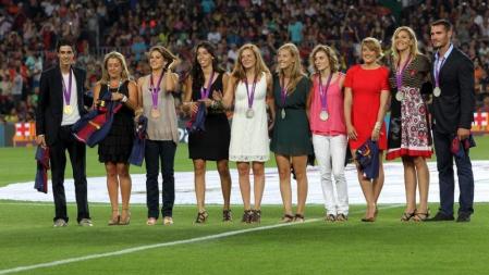 Barça-Madrid: Homenaje a los medallistas olímpicos antes