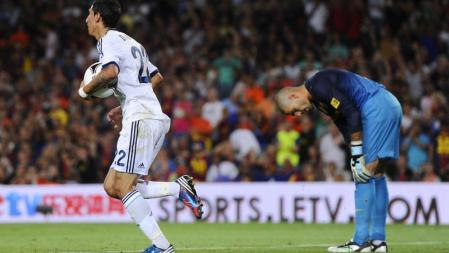 Barça-Madrid: Valdés regaló a Di María el 3-2 definitivo