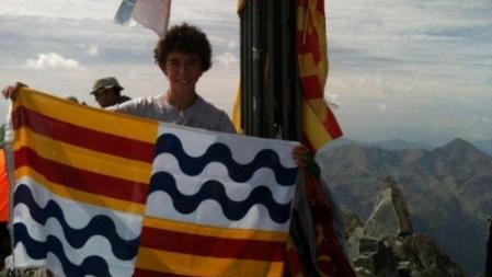Un badaloní de 12 anys a la Pica d'Estats a l'agost del 2012 (també he pujat al Monteixo i la Pica Roja (3.000 m))