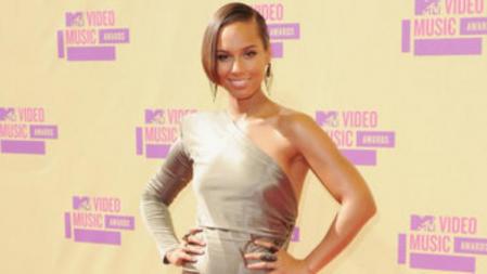 Alicia Keys en los MTV Video Music Awards 2012 celebrados en Los Ángeles