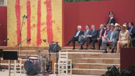 Acto institucional de la Diada en la Ciutadella.