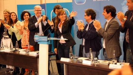 Alícia Sánchez-Camacho ha sido aclamada por la Junta Directiva del PPC como candidata a las elecciones autonómicas del próximo 25 de noviembre