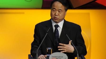 El escritor chino Mo Yan, ganador del Premio Nobel de Literatura 2012