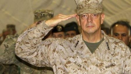 Imagen de John Allen, general en Afganistán