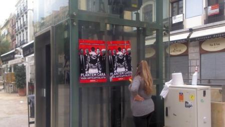 La plaça de la font en Tarragona Ciutat, hacia las 10 de la mañana