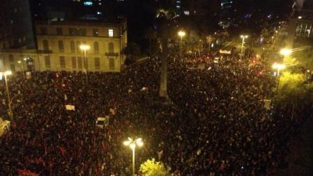 Diagonal amb Passeig de Gràcia de Barcelona, 14-N
