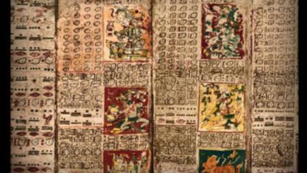 El llamado códice de Dresde, obra maya que explica el calendario de Venus y alude a un apocalipsis, pero no le pone fecha