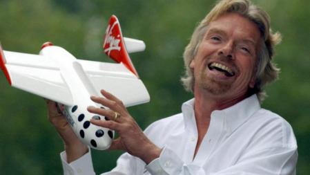 Foto de archivo del multimillonario y propietario de Virgin, Richard Branson