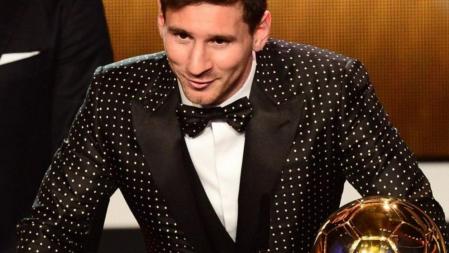 Leo Messi recibe su cuarto Balón de Oro en la gala de la FIFA
