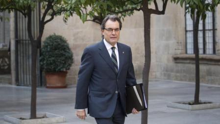 Artur Mas, en la Generalitat