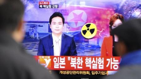La televisión de Corea del Sur informa del tercer ensayo nuclear en Corea del Norte