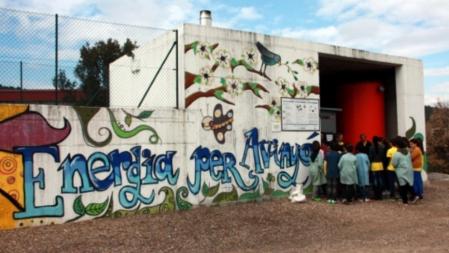 La Federació d'ADF del Bages han visitat aquest dimarts el centre escolar d'Avinyó.