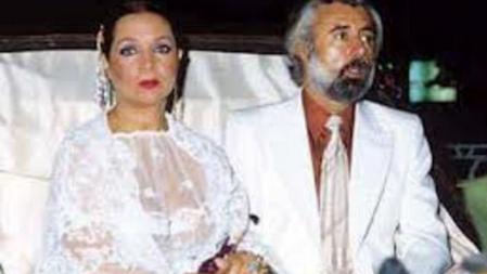 Sara Montiel y Pepe Tous el día de su boda. Fallecido en 1992, la actriz siempre lo consideró el amor de su vida