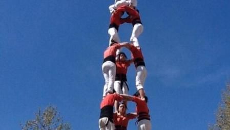 3d8 dels Castellers de Barcelona a Begues