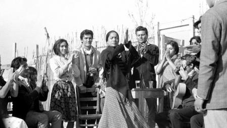 Carmen Amaya, en la película 'Los Tarantos', en 1963