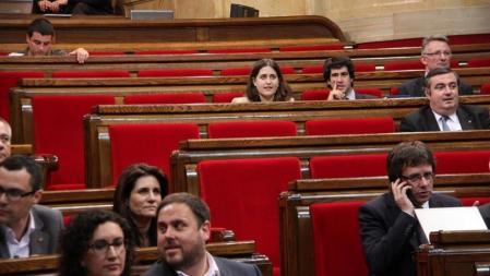 Los diputados del PPC se han ausentado a la votación sobre la comisión del derecho a decidir